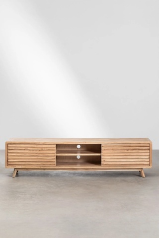 Drewniana Szafka RTV Deleyna 200 cm