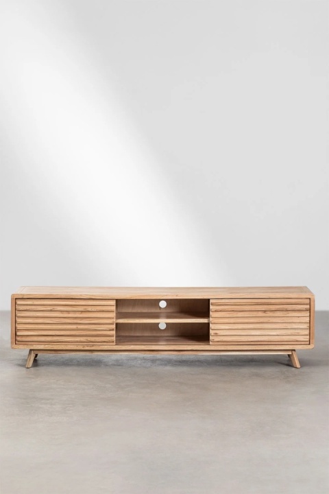 Drewniana Szafka RTV Deleyna 200 cm