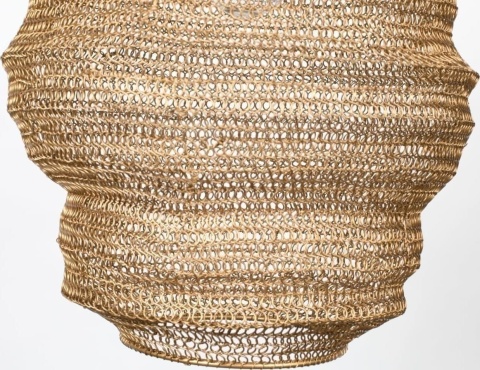 Lampa wisząca LENA L mosiężna