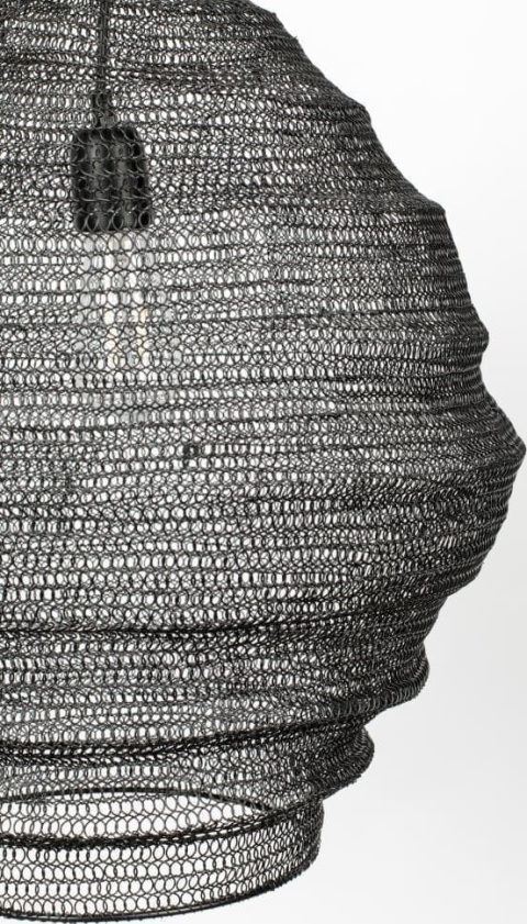 Lampa wisząca LENA L czarna