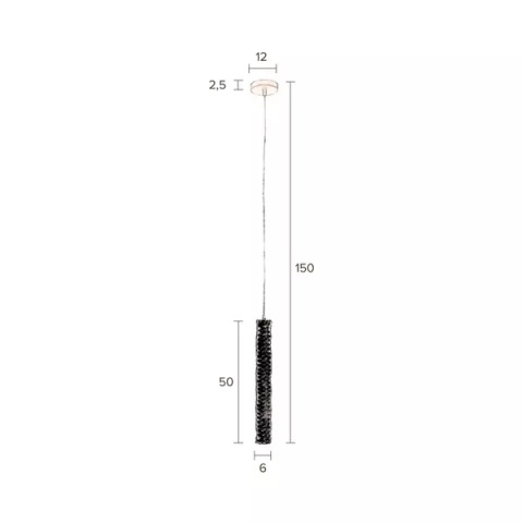 Lampa wisząca TAN naturalna Dutchbone