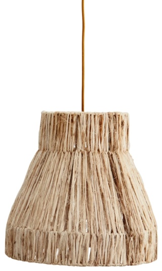 Lampa wisząca z juty Alice