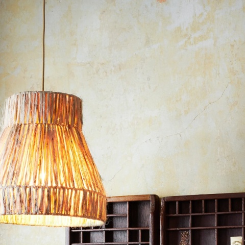 Lampa wisząca z juty Alice