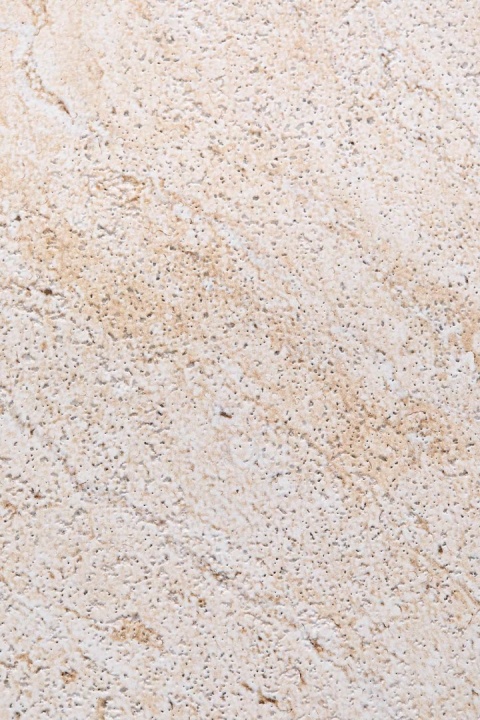 Okrągły stolik pomocniczy Ø50 cm w stylu cementu trawertyn Zenadia