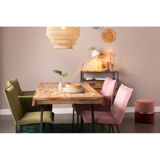 Pufa Bubble różowa