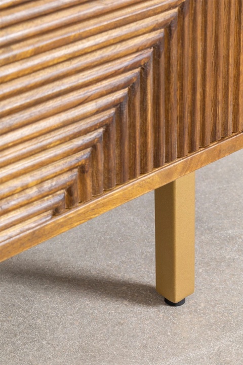 Szafka RTV z drewna Mango Baty 180 cm