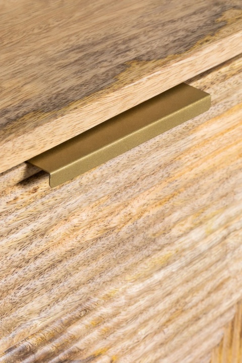 Szafka RTV z drewna mango Baty Design