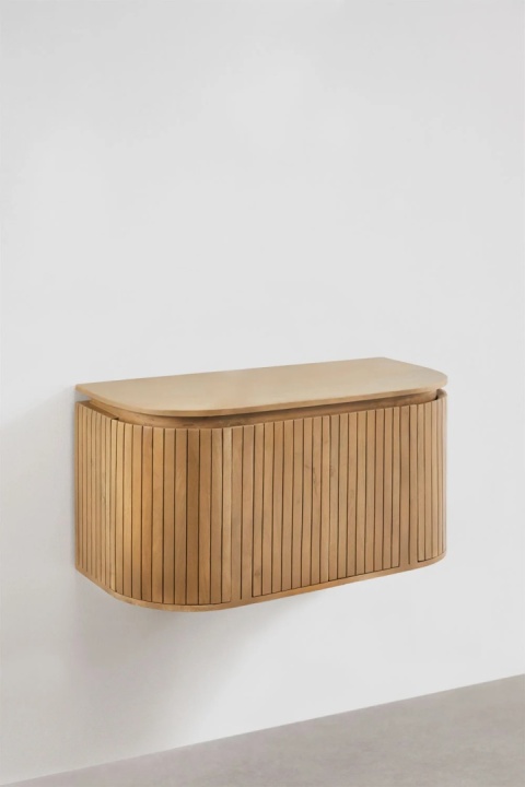 Szafka łazienkowa z drewna mango Analis