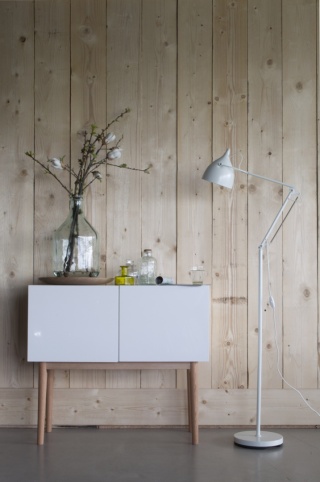 Zuiver Lampa podłogowa READER MATT biała