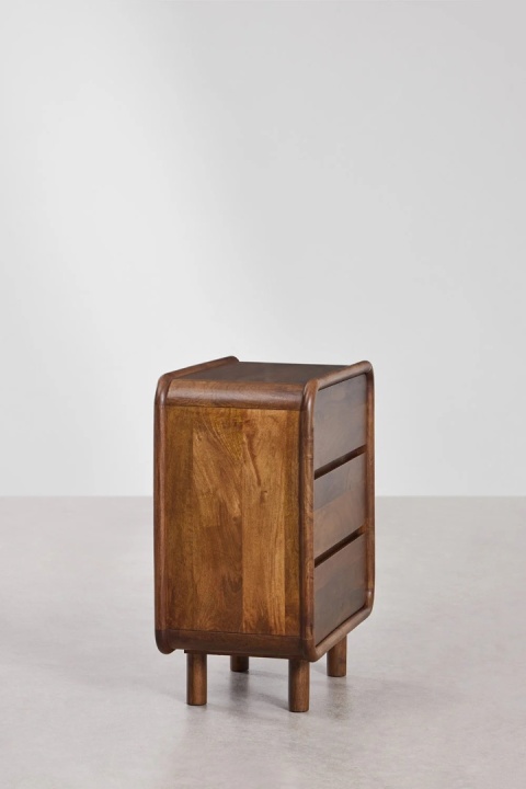 Komoda z 3 szufladami z drewna mango GinaProdukt bez nazwy