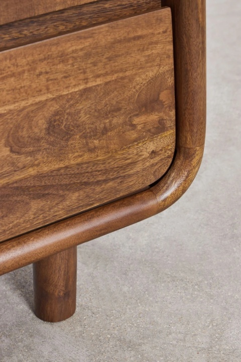 Komoda z 3 szufladami z drewna mango GinaProdukt bez nazwy