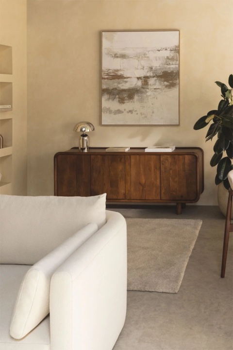 Komoda z drewna mango Gina 175x43 cm