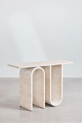 Konsola w stylu betonu o wyglądzie trawertynu Ceravi