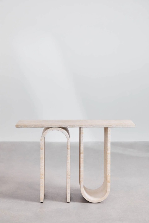 Konsola w stylu betonu o wyglądzie trawertynu Ceravi