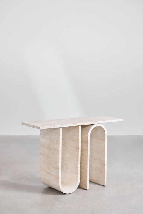 Konsola w stylu betonu o wyglądzie trawertynu Ceravi