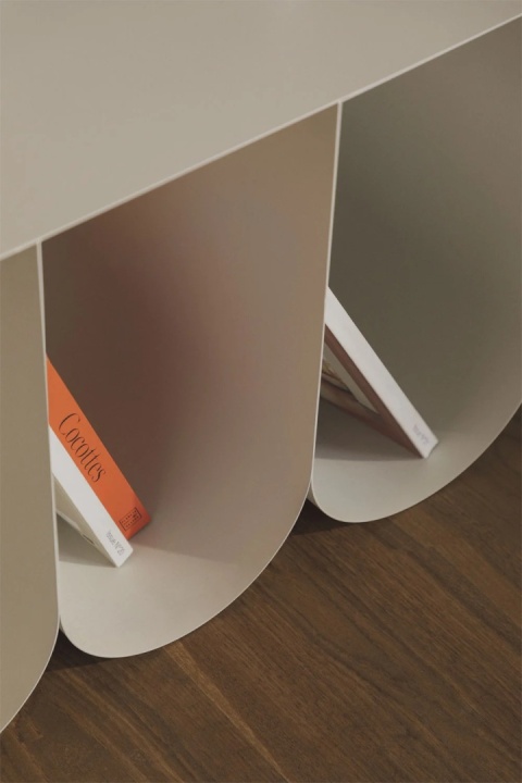 Prostokątny stolik kawowy 100x40 cm z stali Olavi