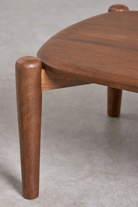 Prostokątny stolik kawowy 120x60 cm z drewna mango Gina