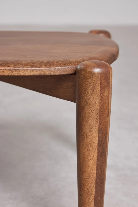 Prostokątny stolik kawowy 120x60 cm z drewna mango Gina