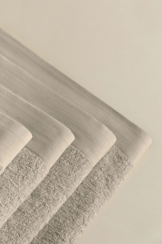 Ręcznik z bawełny i lnu Markel