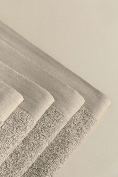 Ręcznik z bawełny i lnu Markel